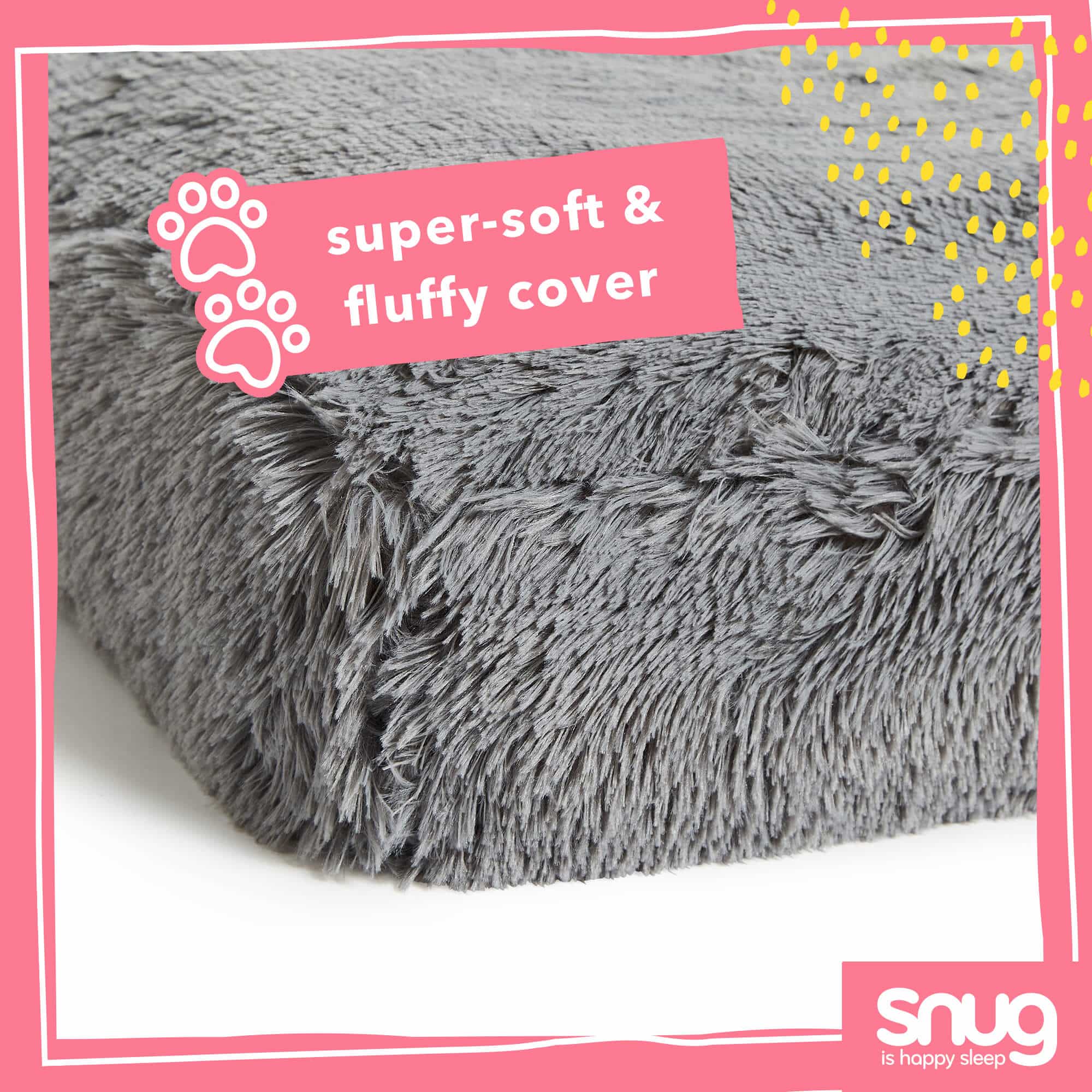 Snug Super Fluffy Pet Bed