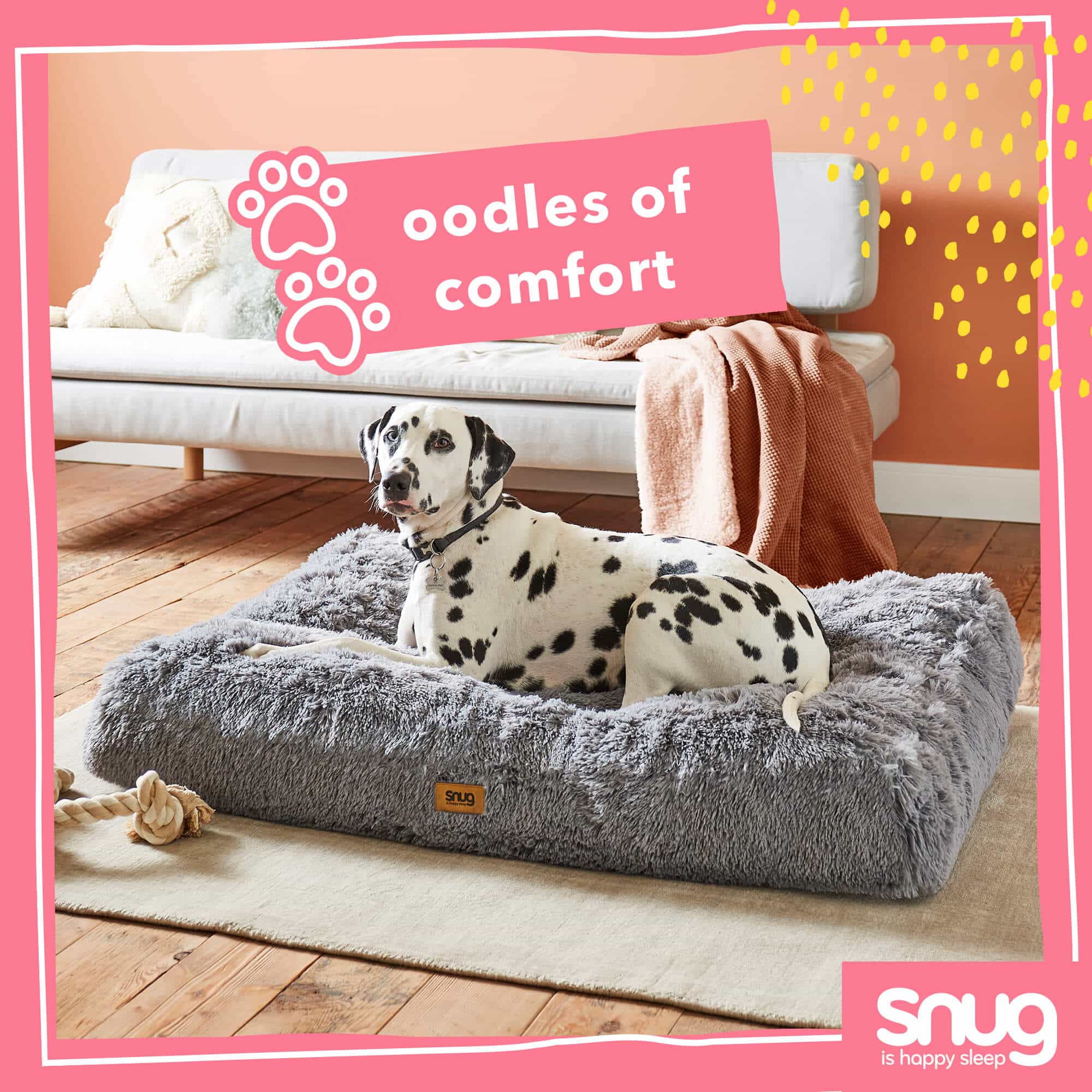 Snug Super Fluffy Pet Bed