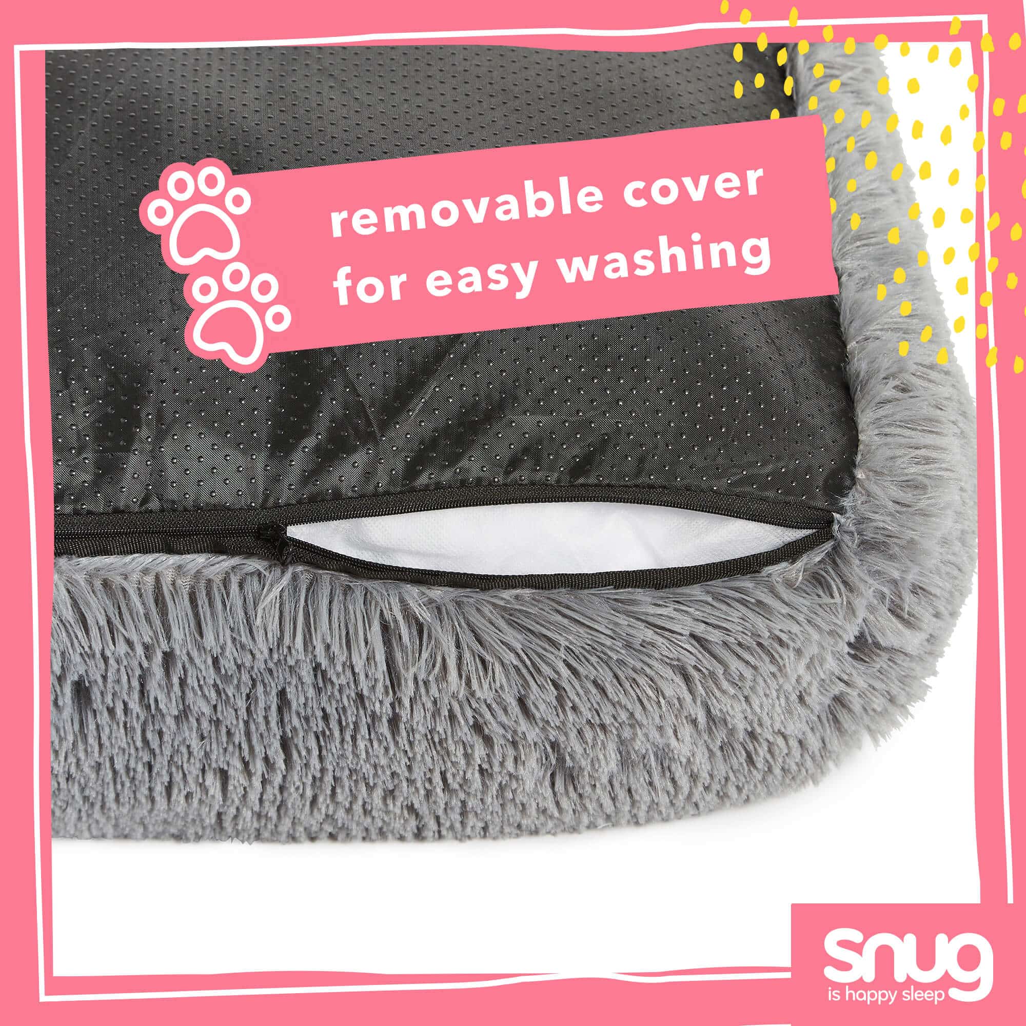 Snug Super Fluffy Pet Bed