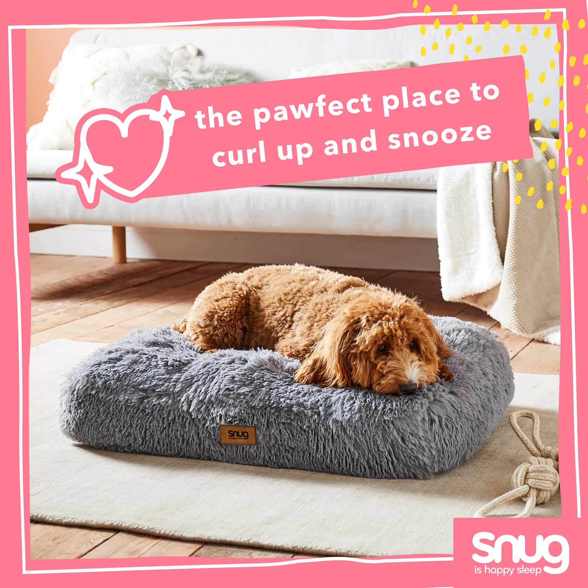 Snug Super Fluffy Pet Bed