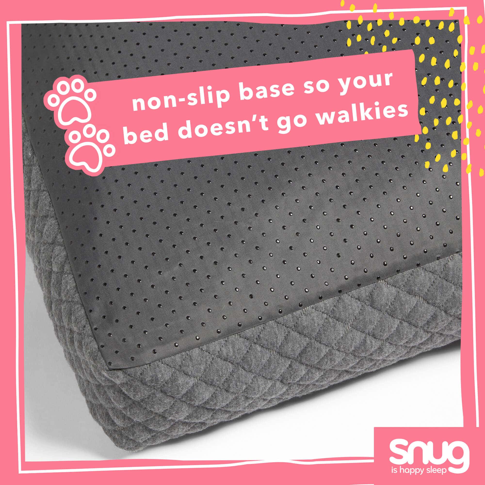 Snug Furry Friends Pet Bed