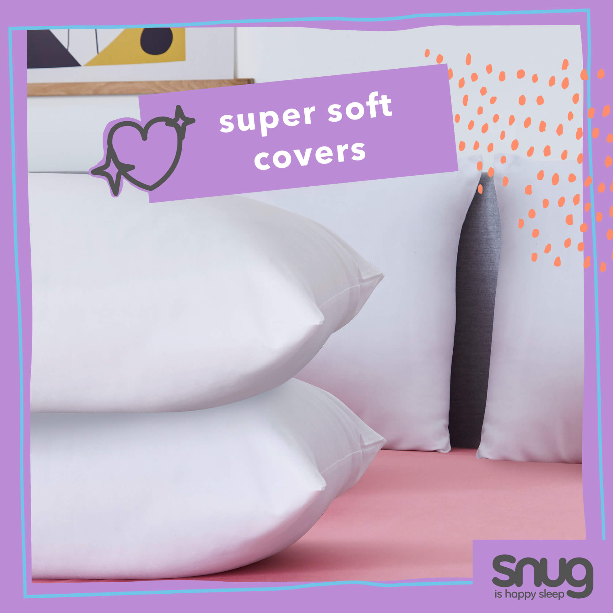 Snug Fantastically Firm Pillows