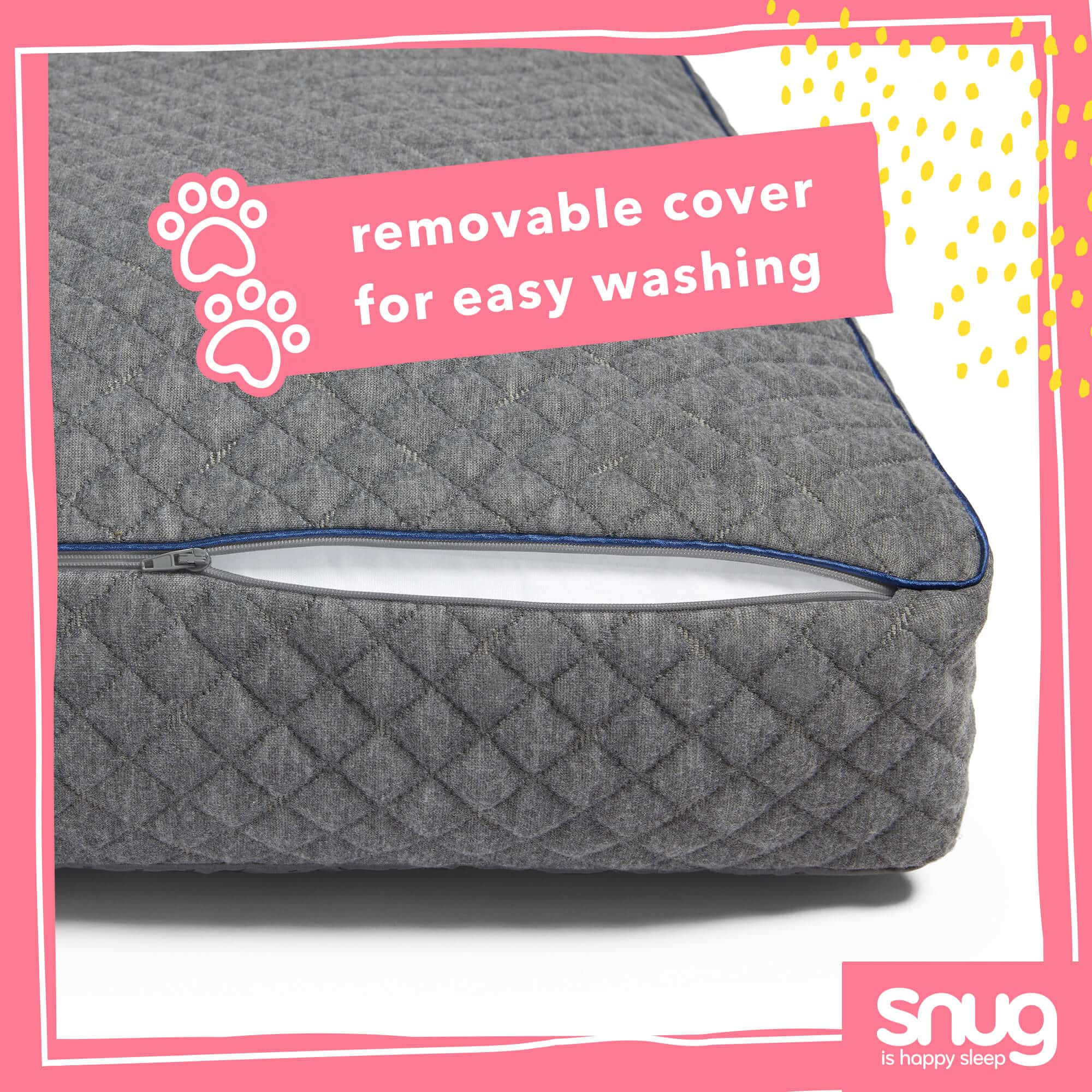 Snug Furry Friends Pet Bed