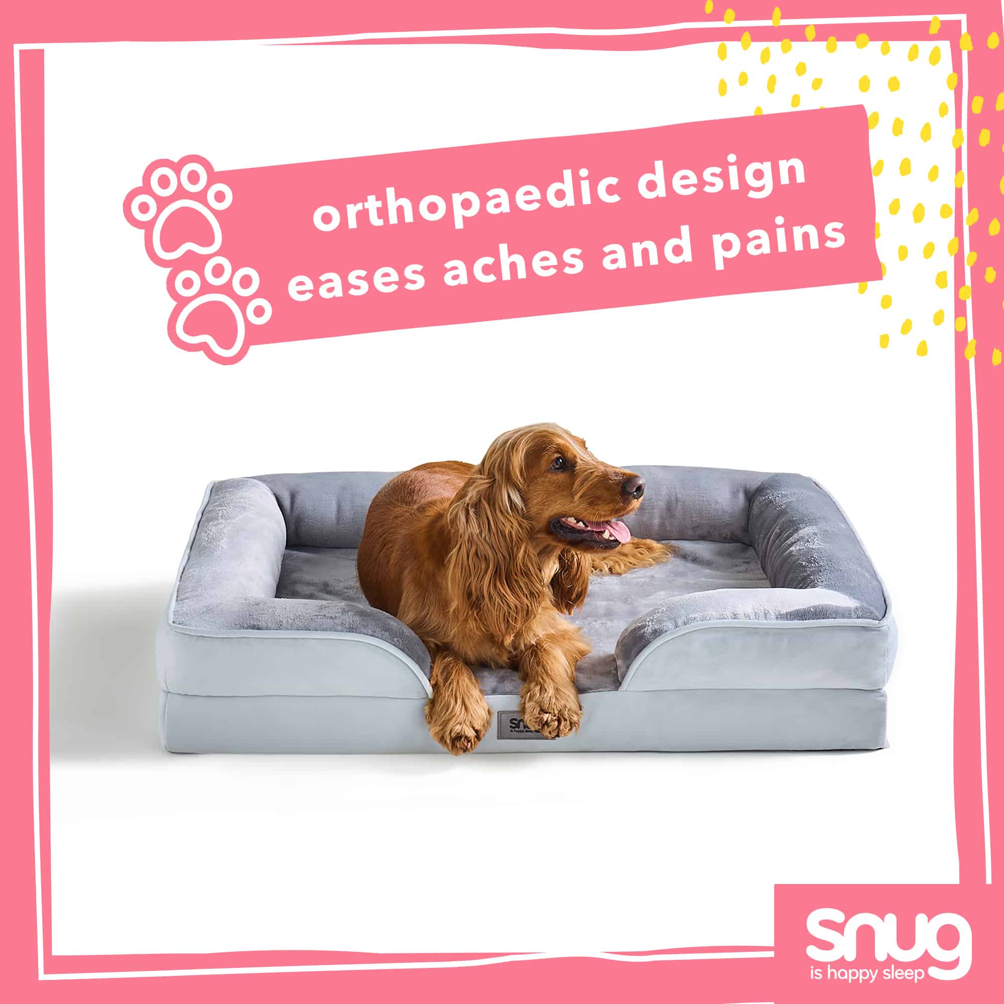 Snug Orthopaedic Pet Bed