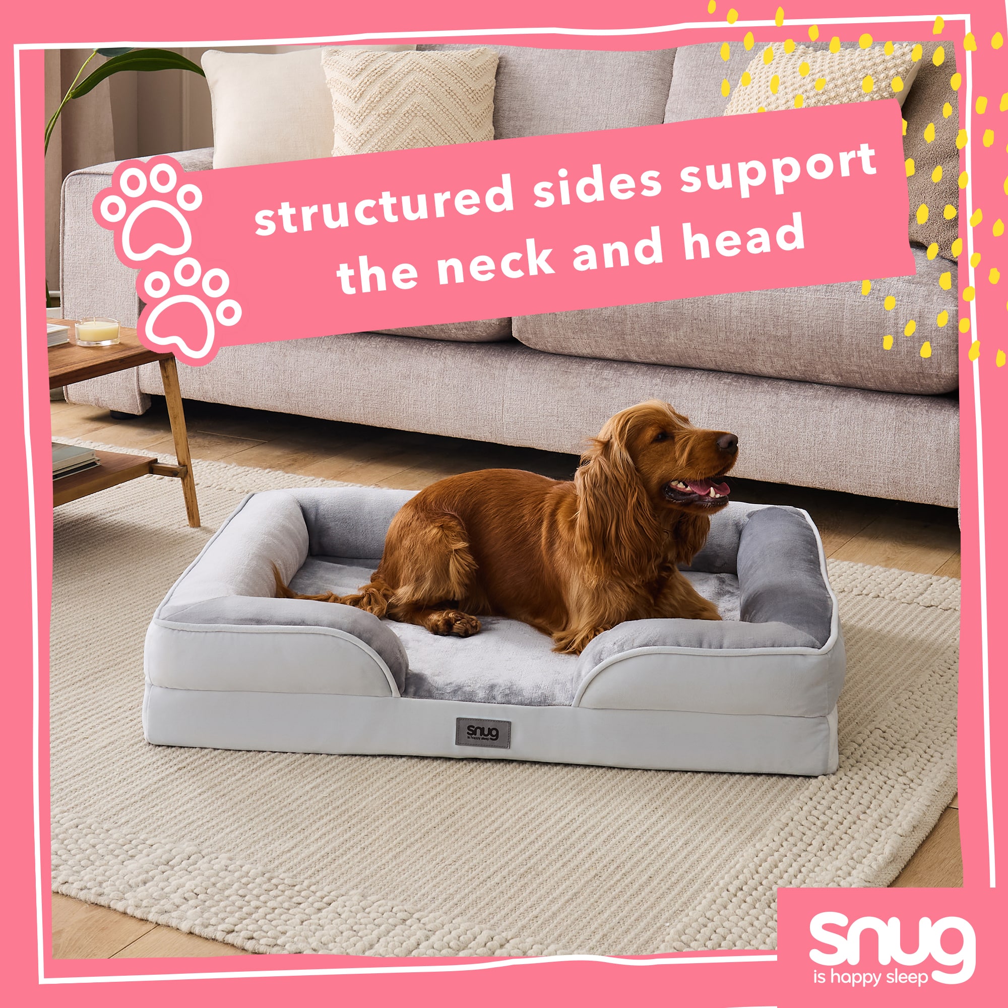 Snug Orthopaedic Pet Bed