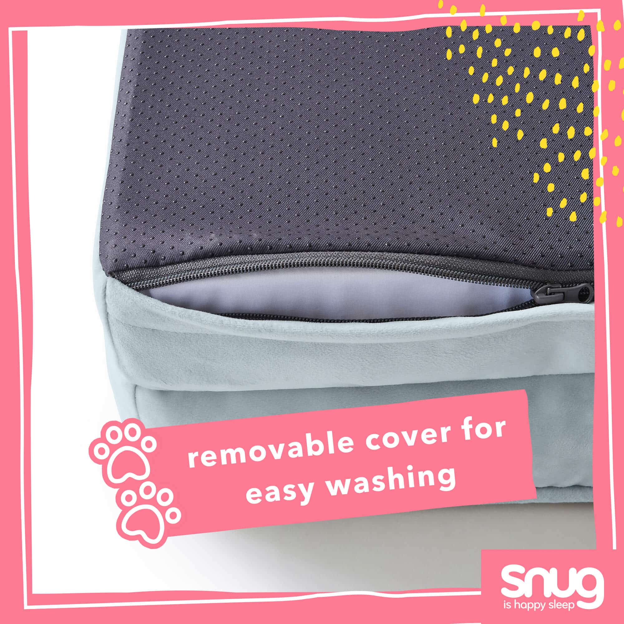 Snug Orthopaedic Pet Bed – Blue