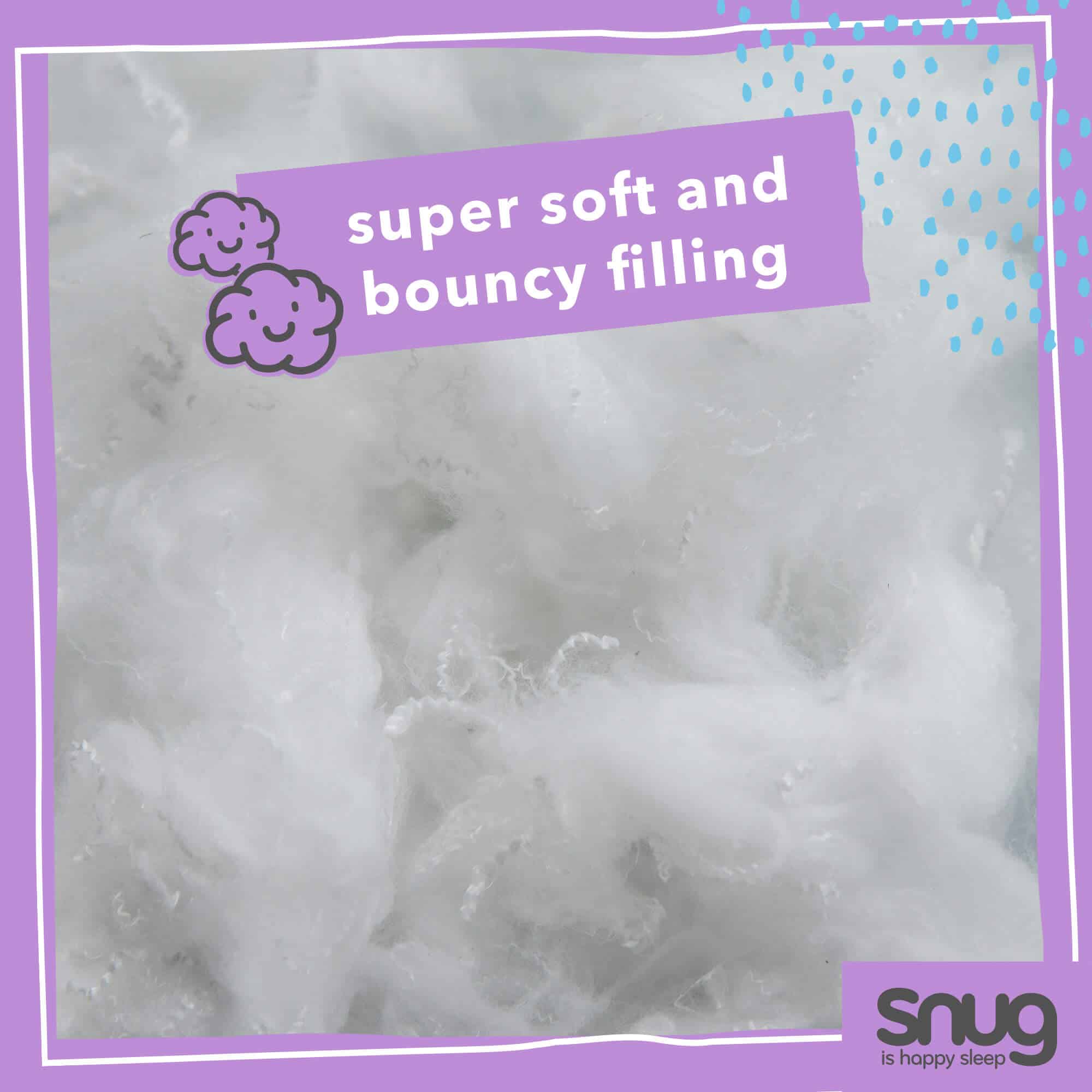 Snug Super Soft Hollowfibre Filling – 1kg