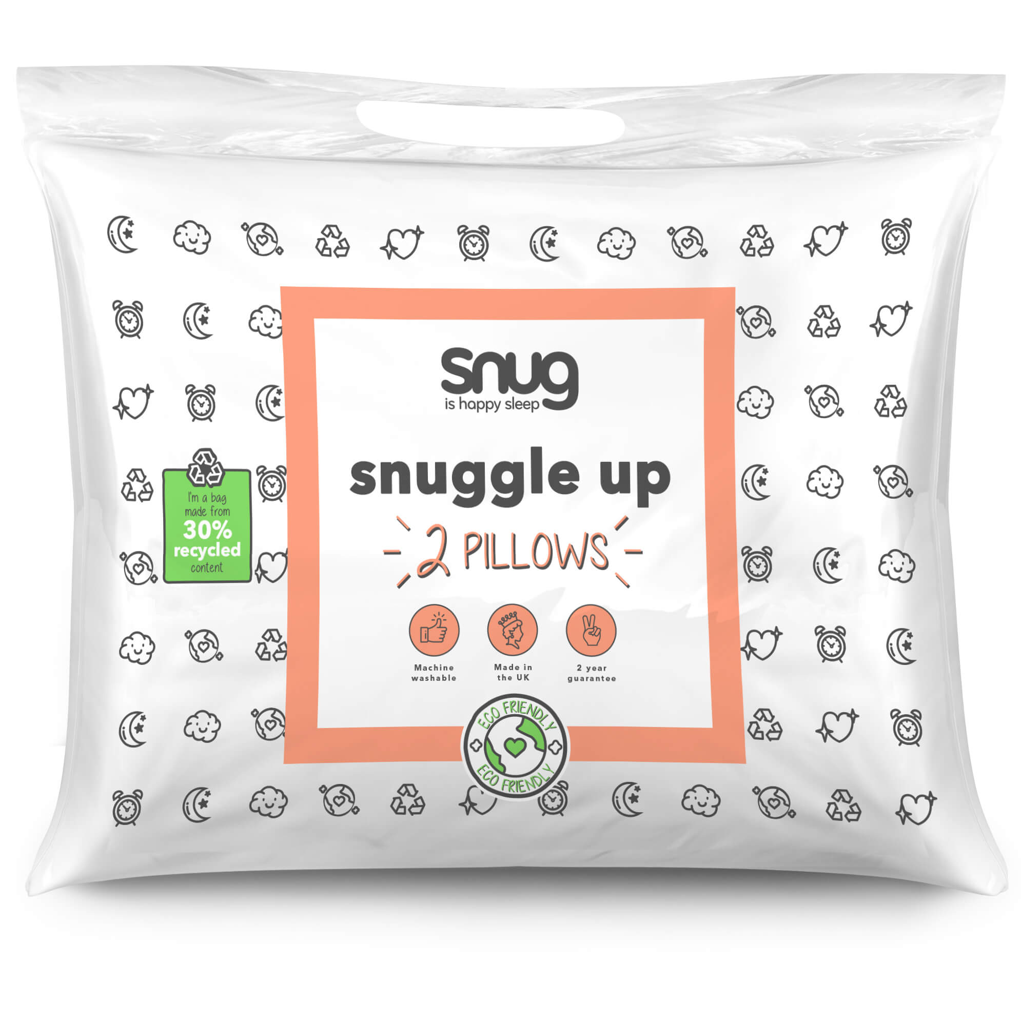 Snug Snuggle Up Pillows – 2 pack