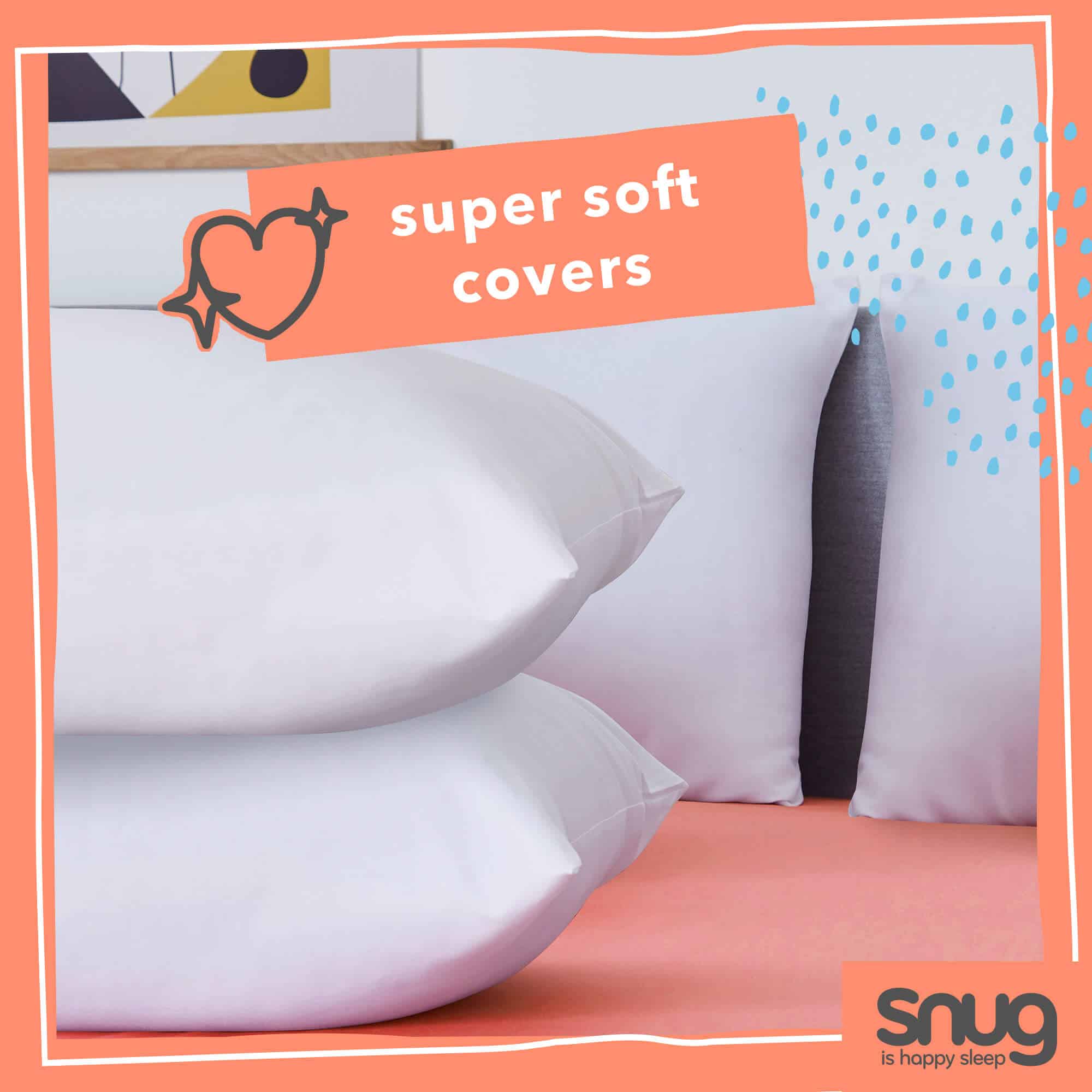 Snug Snuggle Up Pillows – 4 pack