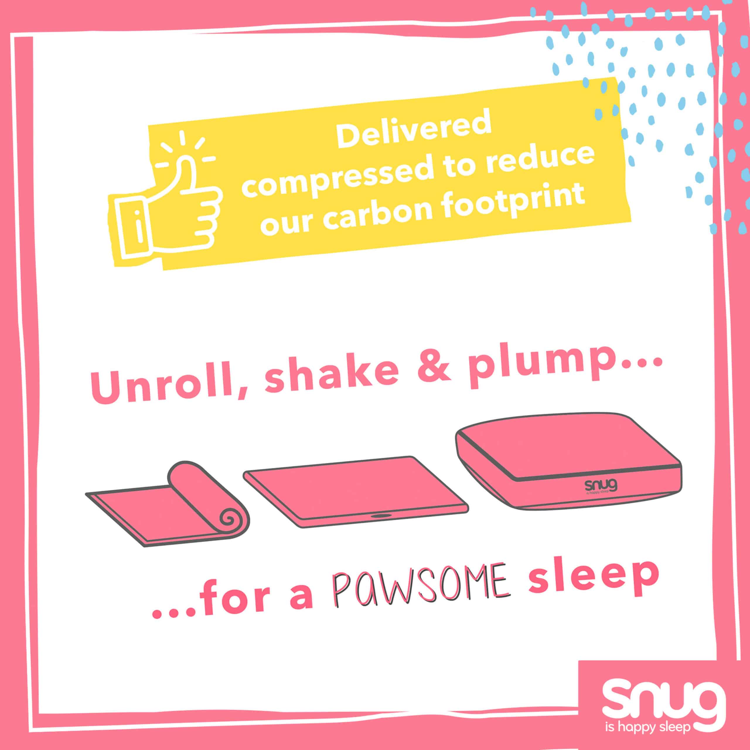 Snug Furry Friends Pet Bed